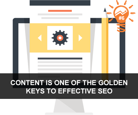 Effective SEO can be achieved through quality content